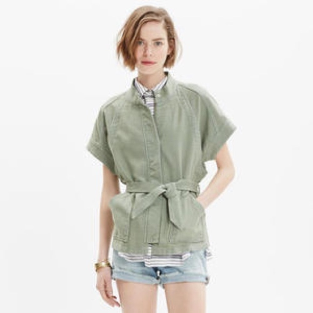 Madewell Short Sleeve Hilltop Jacket